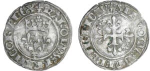 Charles VI (1380-1422) - Gros florette - 3ème émission - Paris