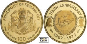 Principauté de Sealand - 100 dollars 1977 Principauté de Sealand - 100 dollars 1977