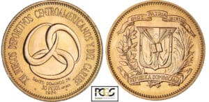 République Dominicaine - 30 pesos - 1974 République Dominicaine - 30 pesos - 1974