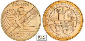 Islande - 10000 kronur 1974 Islande - 10000 kronur 1974