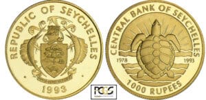 Seychelles - 1000 rupees 1993 Seychelles - 1000 rupees 1993