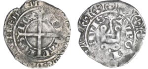 Jean II le Bon (1350-1364) - Blanc à l'épi - 2ème émission 22 juillet 1352
