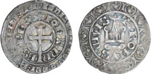 Jean II le Bon (1350-1364) - Gros à la queue - 1ère émission 11 juillet 1355