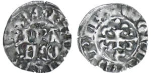 Philippe VI (1328-1350) - Double parisis - 3ème type - 1ère émission 27 avril 1346