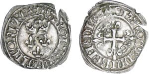 Dauphin Charles VI (1380-1422) régent - Florette - 1ère émission - Rouen 