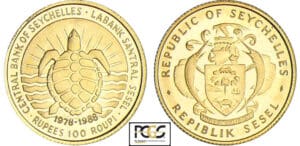 Seychelles - 100 roupi 1988 Seychelles - 100 roupi 1988