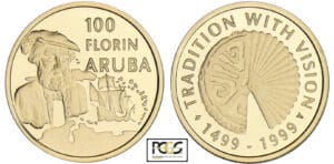 Arubas - Vespucci - 100 florin 1999 Arubas - Vespucci - 100 florin 1999