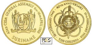 Surinam - 500 guilder 1988 Surinam - 500 guilder 1988