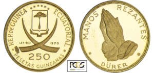Guinée équatoriale - 250 pesetas 1970 Guinée équatoriale - 250 pesetas 1970