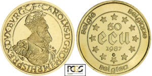 Belgique - 50 écu 1987 Belgique - 50 écu 1987