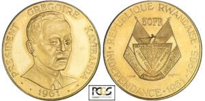 Rwanda - 25 francs 1965