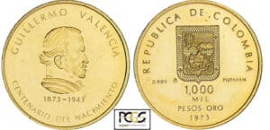 Colombie - 1000 pesos 1973 Colombie - 1000 pesos 1973