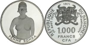Dahomey - 1000 francs 1971