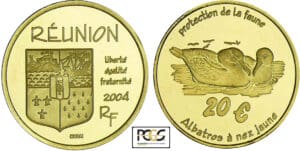 France - Réunion - Protection de la faune - 20 euro 2004 - essai France - Réunion - Protection de la faune - 20 euro 2004 - essai