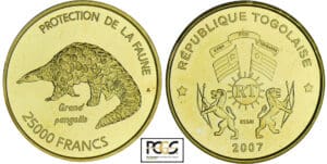 Togo - Protection de la faune - 25000 francs 2007 - Essai Togo - Protection de la faune - 25000 francs 2007 - Essai
