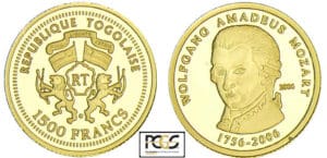 Togo - 1500 francs 2006