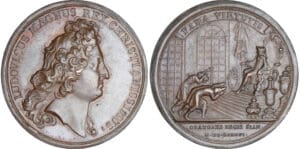 Médaille - Louis XIV (1643-1715) - Ambassadeurs de Siam - 1686 Médaille - Louis XIV (1643-1715) - Ambassadeurs de Siam - 1686