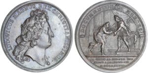 Médaille - Louis XIV (1643-1715) - Campagne du Dauphin en Allemagne - 1688 Médaille - Louis XIV (1643-1715) - Campagne du Dauphin en Allemagne - 1688