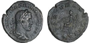 Philippe 1er - Sesterce (249, Rome) - La Fortune