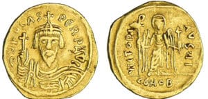 Focas - Solidus (602-610, Constantinople)