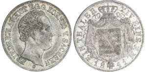 Allemagne - Saxe - Friedrich August - Thaler 1841 G