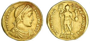Valentinien 1er - Solidus (364-375, Antioche)