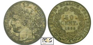 50 centimes Cérès - 1889 A (Paris) 50 centimes Cérès - 1889 A (Paris)