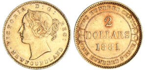 Canada - Newfoundland - 2 dollars 1881
