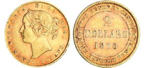 Canada - Newfoundland - 2 dollars 1870