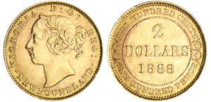 Canada - Newfoundland - 2 dollars 1888