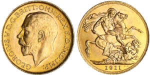 Canada - George V - Souverain 1911 C Canada - George V - Souverain 1911 C