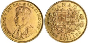 Canada - George V - 10 dollars 1912 Canada - George V - 10 dollars 1912