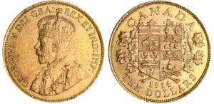 Canada - George V - 10 dollars 1914 Canada - George V - 10 dollars 1914