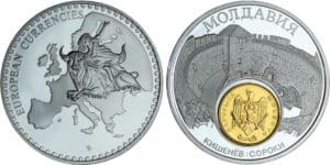 Moldavie - Médaille argent 1997 Moldavie - Médaille argent 1997