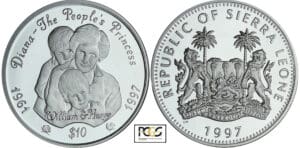 Sierra Leone - 10 dollars 1997 Sierra Leone - 10 dollars 1997