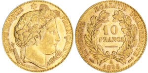 10 francs Cérès - 1895 A (Paris) 10 francs Cérès - 1895 A (Paris)