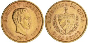 Cuba - 10 pesos 1916 Cuba - 10 pesos 1916