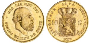 Pays-Bas - Willem - 10 gulden 1875 Pays-Bas - Willem - 10 gulden 1875