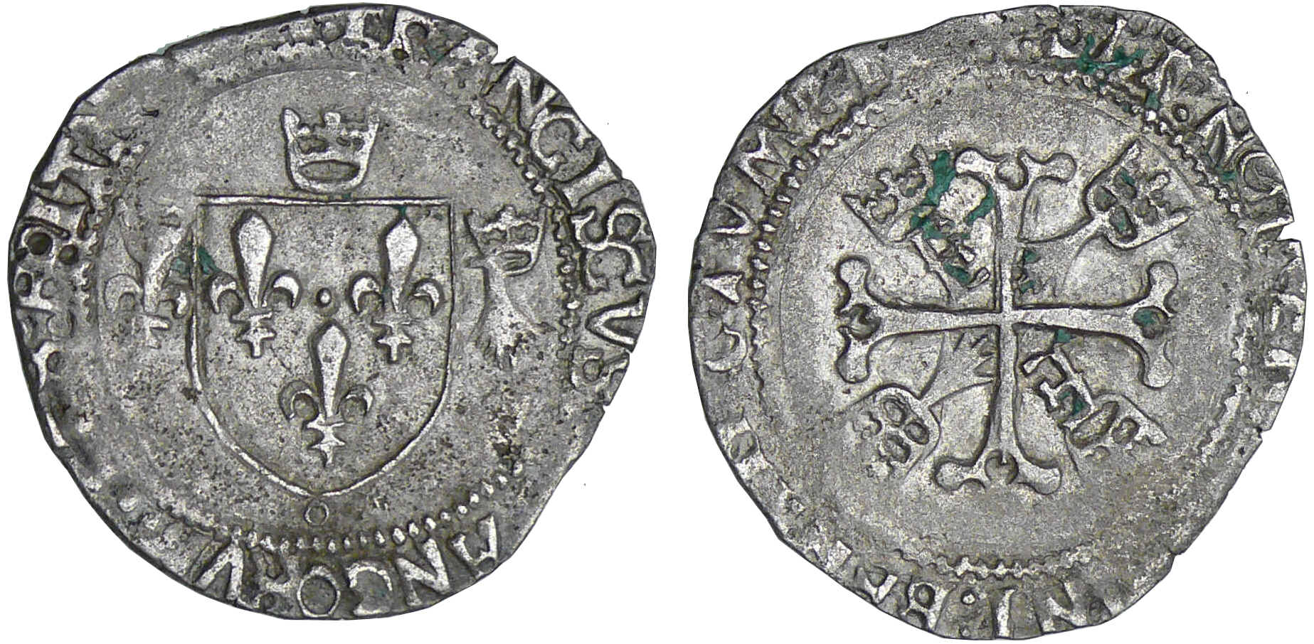 François 1er (1515-1547) - Grand blanc de Bretagne - Rennes François 1er (1515-1547) - Grand blanc de Bretagne - Rennes