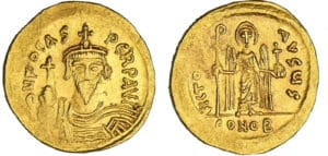Focas - Solidus (602-610, Constantinople)