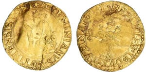 Italie - Modène - Ercole II d'Este - Scudo d'oro Italie - Modène - Ercole II d'Este - Scudo d'oro
