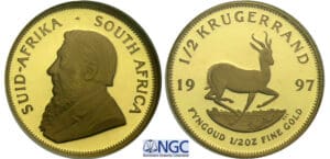 Afrique du Sud - 1/2 krugerrand 1997
