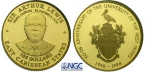 Etats des Caraïbes de l'est - 100 dollars 1998 Etats des Caraïbes de l'est - 100 dollars 1998