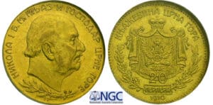 Montenegro - 20 perpera 1910 Montenegro - 20 perpera 1910
