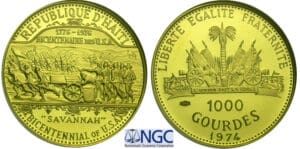 Haïti - 1000 G 1974 Haïti - 1000 G 1974