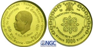 Cameroun - 1000 francs 1970 Cameroun - 1000 francs 1970