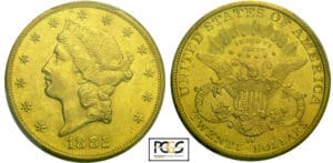 Etats-Unis - 20 dollars Liberty head 1882 CC (Carlson City) Etats-Unis - 20 dollars Liberty head 1882 CC (Carlson City)