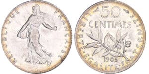 50 centimes Semeuse - 1905 50 centimes Semeuse - 1905