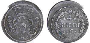 Corse - Paoli - 4 soldi 1767 (Murato)