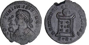 Constantin II - Nummus (Trèves)